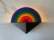 Rainbow Wood Nachttischlampe von Kiener Zürich, Schweiz, 1980er 4