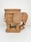 Elephant Coffee Table in Rattan, France, 1960s 3