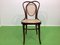 Beech Wood Chair with Wiener Braid from J & J Kohn, 1900s, Image 1