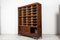 Large Vintage English Glazed Oak Haberdashery Cabinet, Image 4