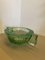 Large Art Deco Green Bowl by Daum 2
