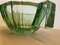 Large Art Deco Green Bowl by Daum 4