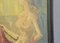 Expressionist Nude, 1920s, Oil on Board, Framed 6