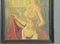Expressionist Nude, 1920s, Oil on Board, Framed 4