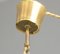 Mid-Century Brass Pendant Light by Svend Aage Holm Sørensen, 1960s 8