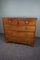 Antique English Mahogany Wooden Chest of Drawers, Image 2