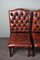 Vintage Leather Chesterfield Dining Room Chairs, Set of 4 6