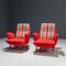 Vintage Italian Disco Chairs in Original Upholstery, 1960s, Set of 2, Image 8