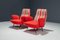 Vintage Italian Disco Chairs in Original Upholstery, 1960s, Set of 2, Image 4