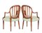 Hepplewhite Mahogany Arm Chairs, 1900s, Set of 2 4