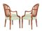 Hepplewhite Mahogany Arm Chairs, 1900s, Set of 2 2