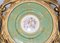 French Porcelain Gilt Cherub Plaques Plates from Sevres, Set of 4, Image 2