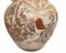 Japanische Bemalte Porzellan Satsuma Vasen Urnen, 2er Set 11