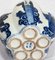 Jarrón Nanking de porcelana china azul y blanca vintage, Imagen 7