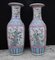 Large Chinese Qianlong Porcelain Vases, Set of 2 1