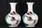 Vases Arita en Porcelaine Bulbeuse, Japon, Set de 2 6