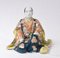 Figura masculina Kutani japonesa de porcelana, 1890, Imagen 1