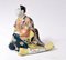 Figura masculina Kutani japonesa de porcelana, 1890, Imagen 4