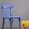 Vintage Multicolor Wooden Chairs, 1950s, Set of 4, Image 6