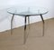 Vintage Chrome and Glass Metal Table, 1970s, Image 2