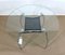 Vintage Chrome and Glass Metal Table, 1970s, Image 5