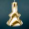 Mid-Century Brown Opaline Murano Glass Pendant Lamp, Italy, 1950s 11