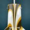 Lampada a sospensione Mid-Century in vetro opalino marrone, Italia, anni '50, Immagine 10