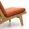 GE-375 Lounge Chair by Hans J. Wegner for Getama, 1960s, Image 12