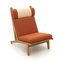 GE-375 Lounge Chair by Hans J. Wegner for Getama, 1960s 1