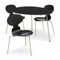 Mid-Century Danish Egg Table and Ant Chair Set by Arne Jacobsen for Fritz Hansen, Set of 4 1