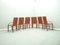 Leather Dining Chairs by Carlo Bartoli for Matteo Grassi, 1980s, Set of 6, Image 4