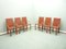 Leather Dining Chairs by Carlo Bartoli for Matteo Grassi, 1980s, Set of 6 1