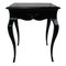 Louis XVI Style Black Lacquered Auxiliary Table 6