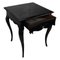 Louis XVI Style Black Lacquered Auxiliary Table 5