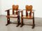 Spanish Modernist Church Armchairs, 1930s, Set of 2 3