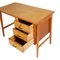 Mid-Century Beech & Maple Desk in Carlo De Carli Style, Image 4
