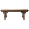 Rustic Wooden Bench, Image 1