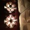 Stylized Flower-Shaped Wall Lights, 1970s, Set of 2, Image 4