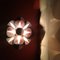 Lampade da parete a forma di fiore, anni '70, set di 2, Immagine 7