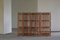 Danish Modern Sculptural Folding Screen / Room Divider in Pine, 1960s 8