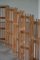 Danish Modern Sculptural Folding Screen / Room Divider in Pine, 1960s 12