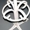 Art Nouveau Bent Beech & White Lacquered Coat Rack in Thonet style, Image 4