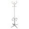 Art Nouveau Bent Beech & White Lacquered Coat Rack in Thonet style 1