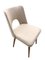 Beige Wool Shell Dining Chairs by Lesniewski, 1960s, Set of 6 2