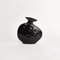 Shiny Black Flat Vase from Project 213a, Image 1