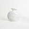 Shiny White Flat Vase from Project 213a 1