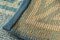 Vintage Blue Handwoven Rug 12