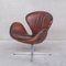 Mid-Century Early Swan Chair von Arne Jacobsen für Fritz Hansen 17