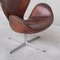 Mid-Century Early Swan Chair von Arne Jacobsen für Fritz Hansen 13