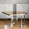 Modular Table in Metal and Brass, 1980s, Set of 2, Image 5